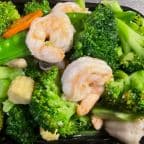 Best Jumbo Shrimp with Mixed Vegetables (Dinner Combo) in West Allis, WI